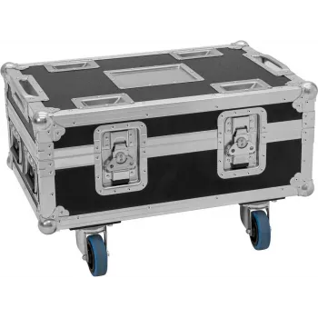 Flightcase Roadinger BAS-1 8× SILENT PAR 6 QCL — apsauginis transportavimo dėklas