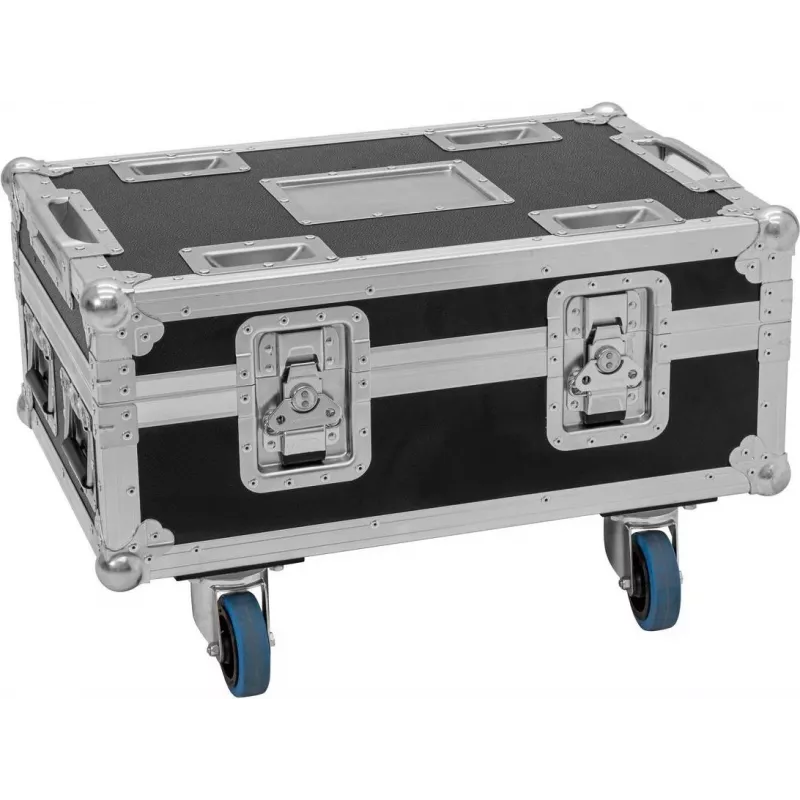 Flightcase Roadinger BAS-1 8× SILENT PAR 6 QCL — apsauginis transportavimo dėklas