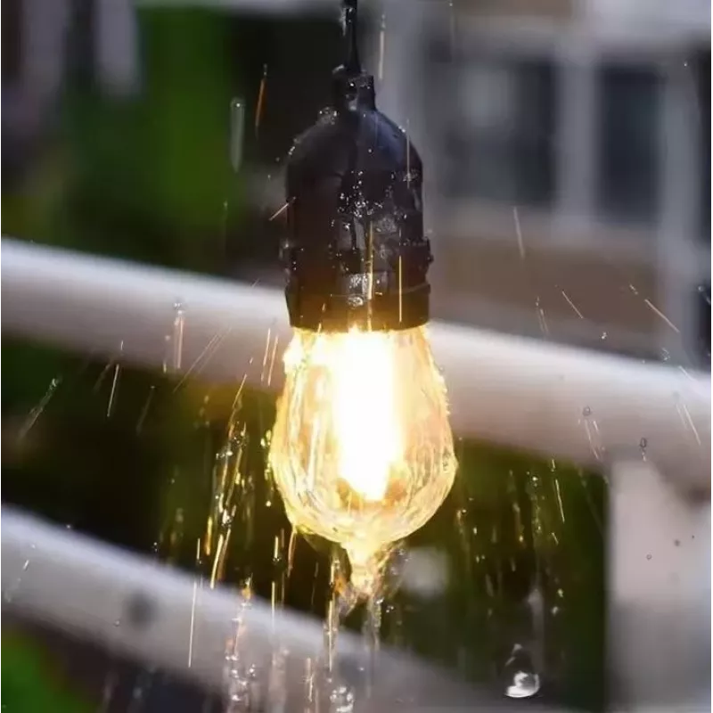 Lauko girliandos Lite bulb moments Extralink 10 m, 10 lempučių, sodo girlianda