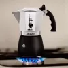 Bialetti Brikka Moka puodas 0,1 L Juodas, Nerūdijantis plienas
