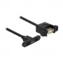 USB laidas DeLOCK 1m USB2.0 Micro-B/USB2.0-A