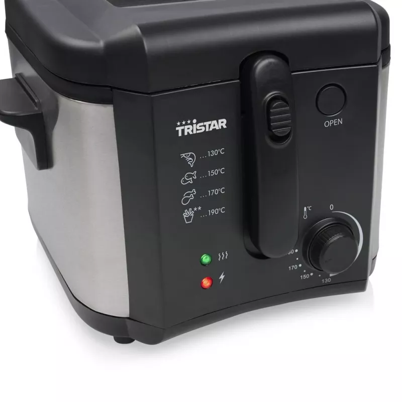 Tristar gruzdintuvė | FR-6878 | Galia 1600 W | Talpa 2,5 l | Juoda