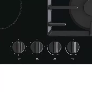 Gorenje GCE691BSC Juoda įmontuojama 60 cm kombinuota 4 zonų