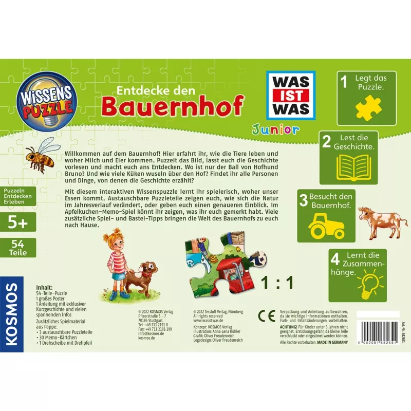 Kosmos 682651 dėlionė 54 vnt. Ferma