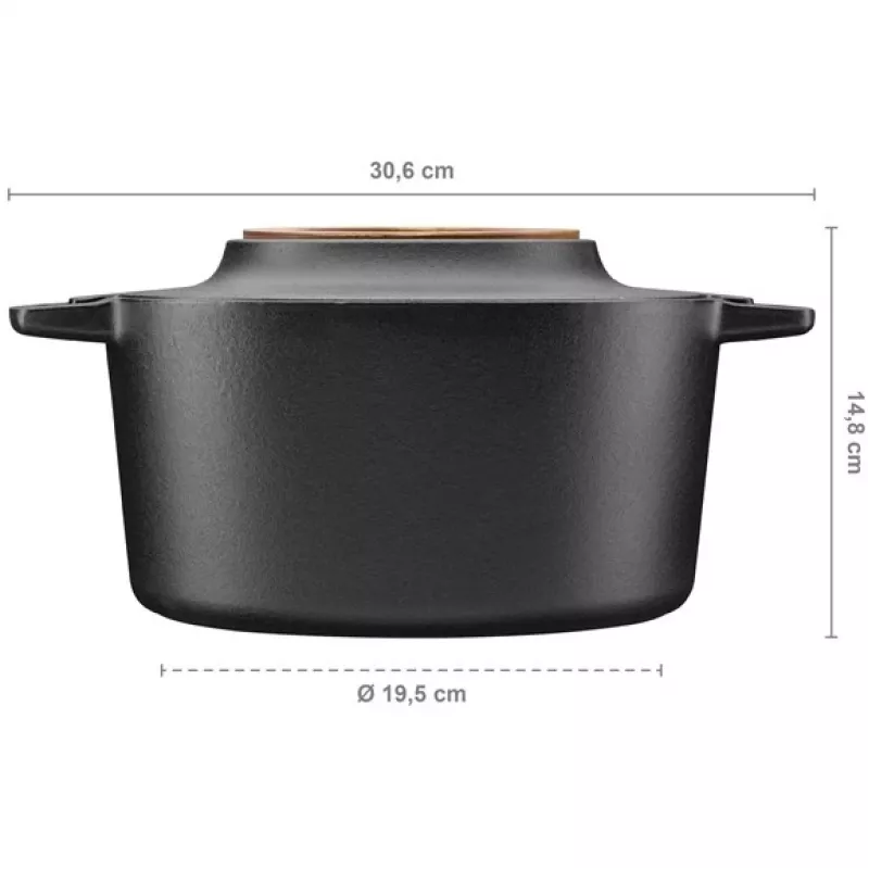 Fiskars 1026565 4 L juodas