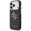 GUESS | Hardcase 4G | Back cover | iPhone 17 Pro Max | Apple | Ecological leather/PC/Plastic/TPU | Black