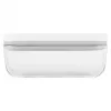Maisto laikymo indas ZWILLING 36803-100-0 stačiakampis stiklinis 0,35 l, pilkas, sandarus, kraunamas vienas ant kito