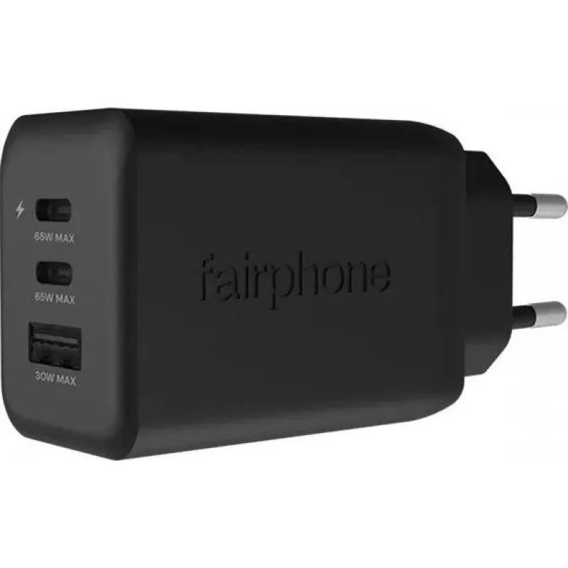 Fairphone 65W trijų prievadų greitasis įkroviklis (ACCHAR-404-WW1)