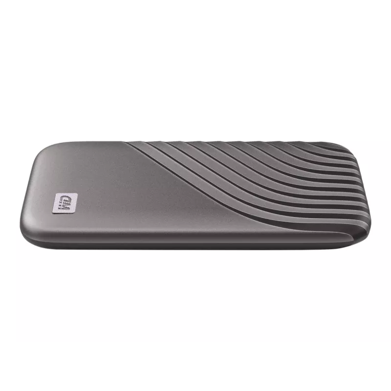 WD My Passport SSD WDBAGF0040BGY - SSD - šifruotas - 4 TB - išorinis (nešiojamas) - USB 3.2 Gen 2 (USB-C jungtis) - 256 bitų AES - pilka