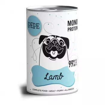PAKA ZWIERZAKA Pepe Lamb - šlapias šunų maistas - 400g