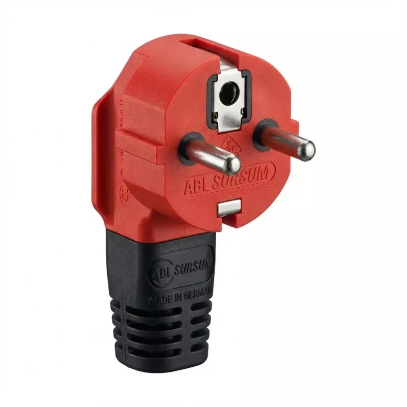 ABL 100000065 Hightech Plug SCHUKO & fr-be Elamid Raudona IP54 Type 1520 (100000065)