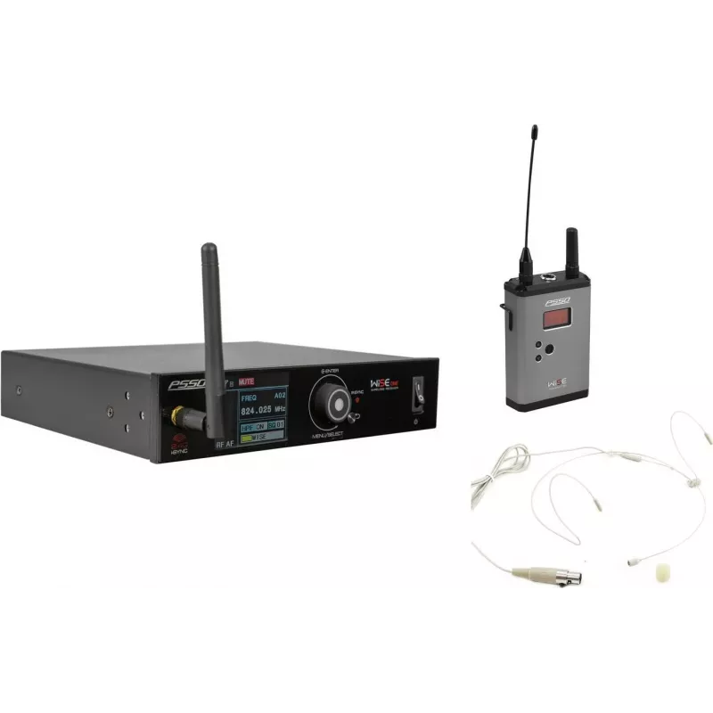 Belaidis rinkinys PSSO WISE ONE PSSO 20000788, veikiantis 823–832 MHz ir 863–865 MHz