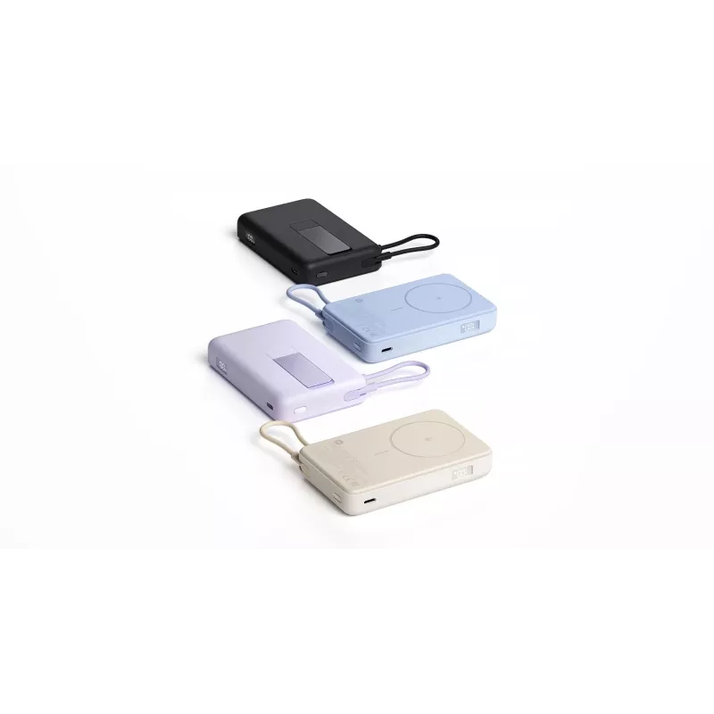 Išorinė baterija Xiaomi BHR08PCGL 5900 mAh Li‑Ion su belaidžiu įkrovimu, USB‑C, mėlyna