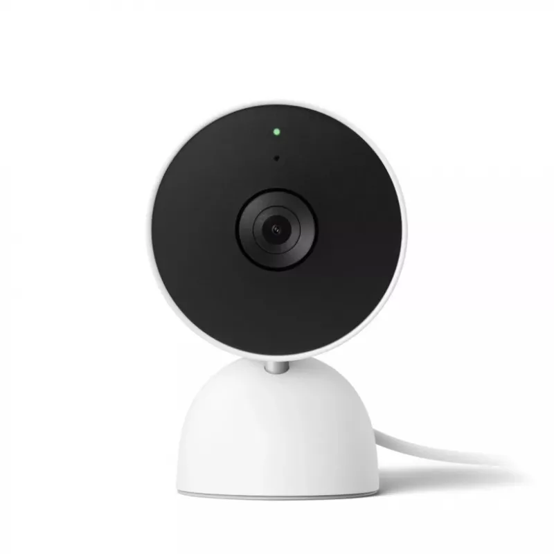 Google Nest Cam IP apsaugos kamera vidaus 1920 x 1080 pikselių tvirtinama prie sienos