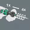 Wera 826 T Kraftform Turbo antgaliai