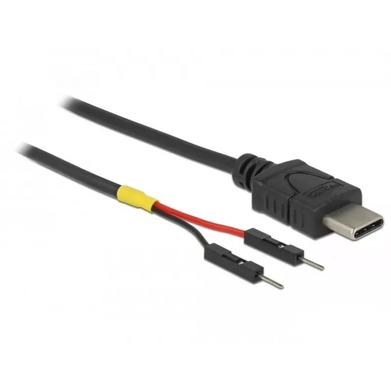 USB laidas DeLOCK 85418 0,1 m USB C Juodas