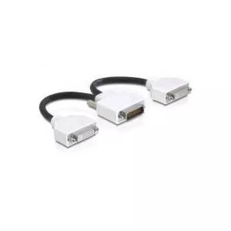 Vaizdo kabelio adapteris DeLOCK 65281 DMS 2 x DVI 0,2 m Juodas