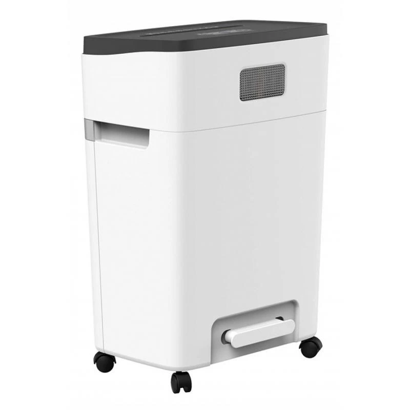 HP OneShred 18CC popieriaus smulkintuvas Dalelių pjovimo smulkinimas 65 dB 22 cm Balta, Juoda
