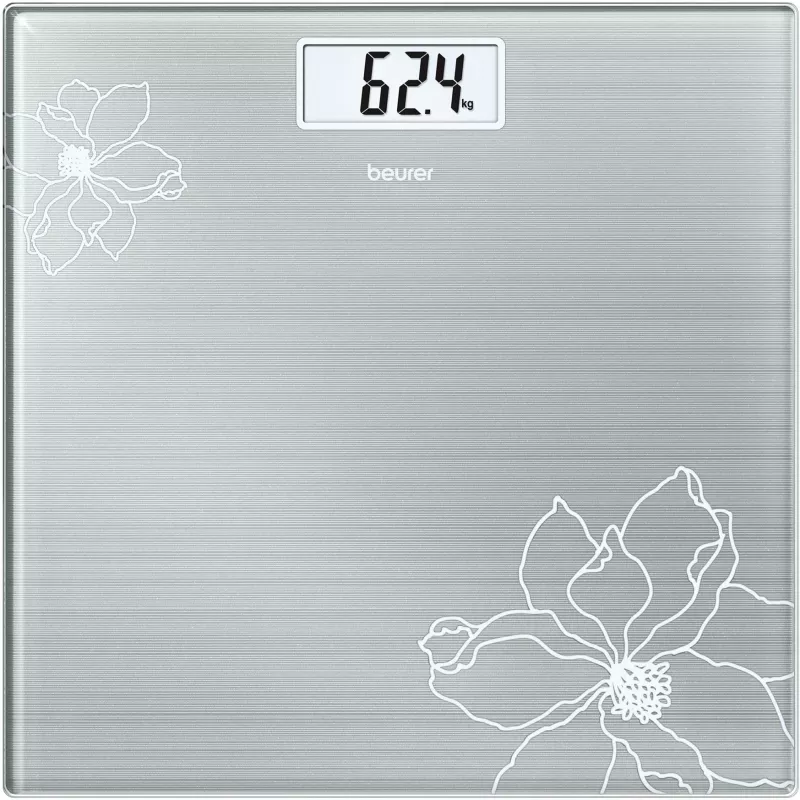 Beurer GS10 - Sidabrinė - 300 mm - 300 mm - 20 mm - Stiklas (756.30)