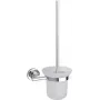 Tualetinio šepetėlio rinkinys Tesa 40289 Metal Adhesive — prie sienos tvirtinamas, metalinis laikiklis, lipnus tvirtinimas