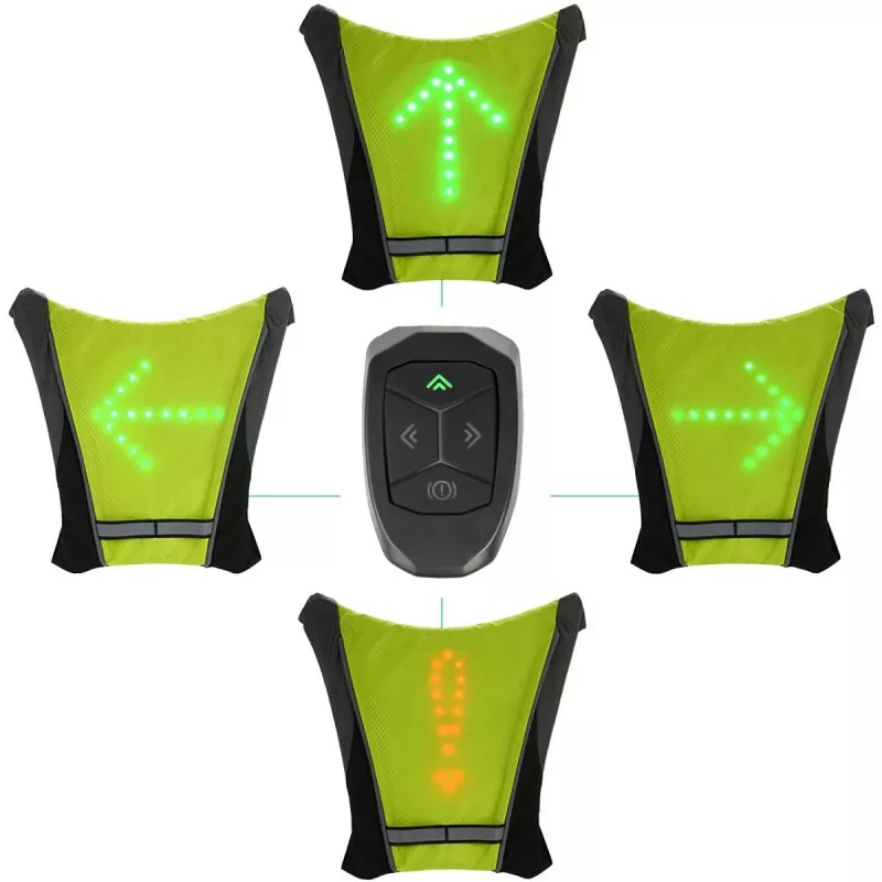 Maclean MCE420 saugos liemenė su LED signaline lempute
