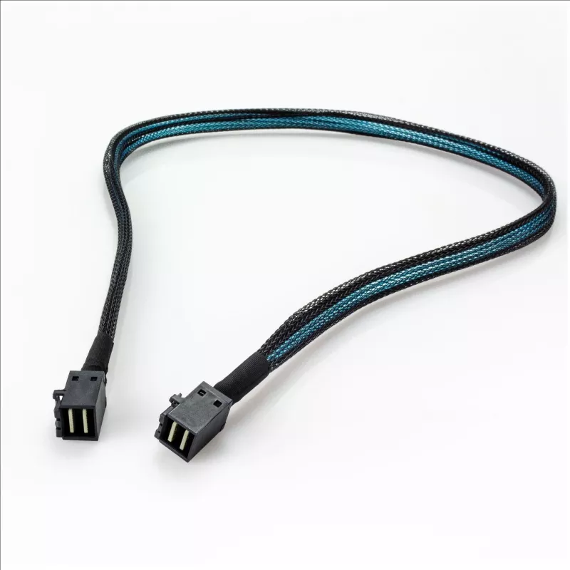 Fantec 2499 Serial Attached SCSI (SAS) kabelis 0,7 m 12 Gbit/s juoda - mėlyna (2499)