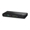 Belkin 4P Sngl Head DP/HDMI į DP/HDMI vaizdo saugus DT KVM jungiklis PP4.0 (F1DN104KVM-UN-4)