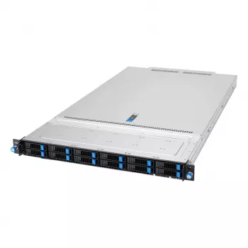 Stovo 1U stalinis kompiuteris ASUS ExperCenter Pro ERA100A B6 — Intel Core i5, 8GB DDR5, 4×2,5 colio skyriai, 500W PSU, 1×PCIe 5.0 x16, 3×RJ‑45