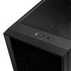CORSAIR iCUE 4000X RGB grūdinto stiklo vidutinio bokšto korpusas, juodas