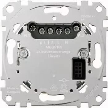 Rolėtų valdymas Merten MEG5165-0000, metalinis, 220–230 V AC, 50–60 Hz, maks. 1000 W