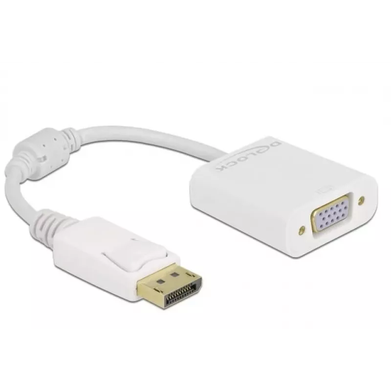 Adapteris DisplayPort 1.2 tėvas į VGA moterišką DeLOCK 61007