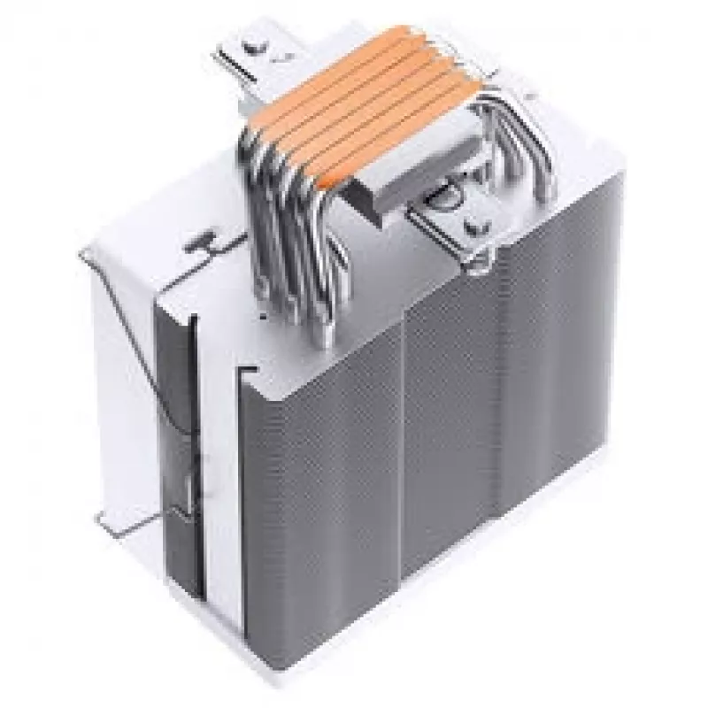 Procesoriaus aušintuvas Jonsbo CR-1000MAX V2 PWM ARGB baltas — bokštinis radiatorius, PWM ventiliatorius, ARGB apšvietimas