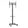 Gembird grindų TV stovas su ratukais (pakreipimas) 32 colių–55 colių, VESA 100x100–400x400, maks. apkrova 30 kg, juodas
