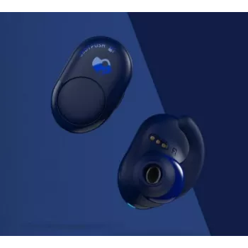 Skullcandy Push S2BBW belaidės į ausis įdedamos ausinės (Indigo blue)