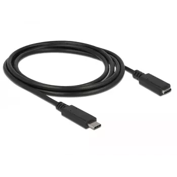 USB laidas DeLOCK 85534 USB 3.2 Gen 1 1,5 m USB C juodas