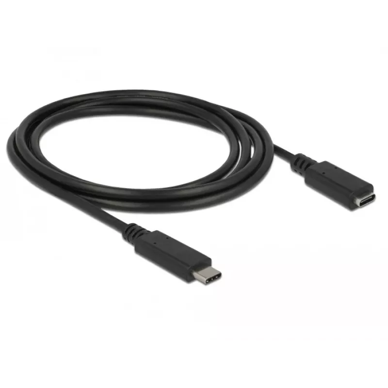 USB laidas DeLOCK 85534 USB 3.2 Gen 1 1,5 m USB C juodas