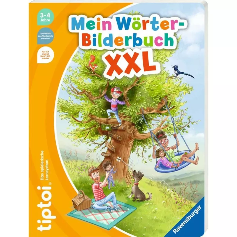 tiptoi Mano paveikslėlių žodynėlis XXL, mokomoji knyga