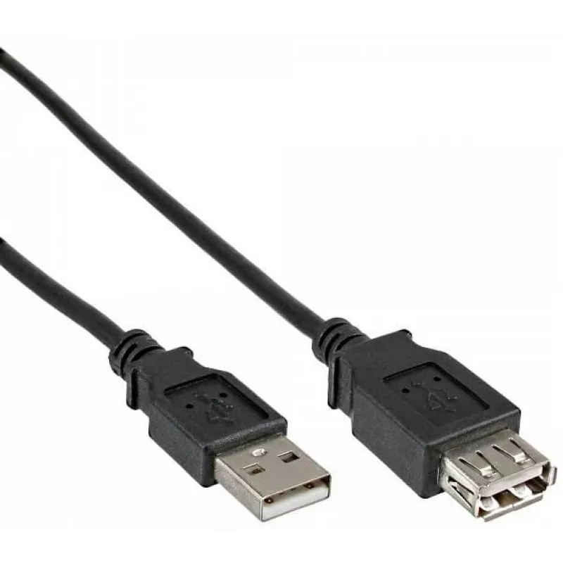 DeLOCK USB laidas 83401 USB 2.0 0,5 m juodas