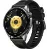 Huawei WATCH GT6 3,73 cm (1,47 colio) AMOLED 46 mm Skaitmeninis 466 x 466 pikselių Liečiamas ekranas Juodas GPS (palydovas)