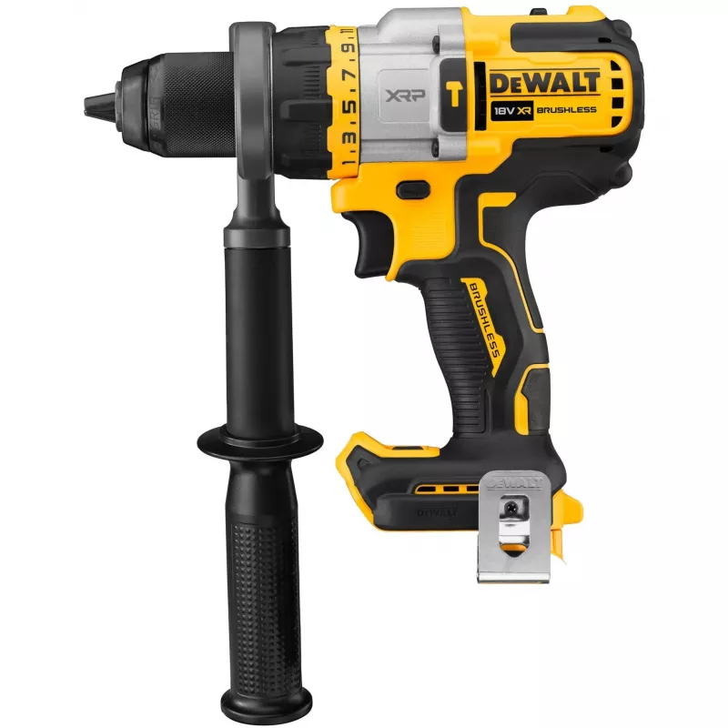 DeWALT DCD999NT-XJ gręžtuvas 2250 aps./min. 1,61 kg Juoda, Sidabrinė, Geltona