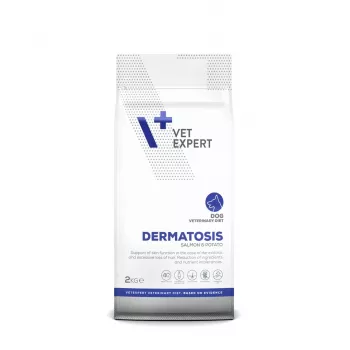 VET EXPERT Veterinary Diet Dermatosis Dog Salmon & Potato - sausas šunų maistas - 2 kg