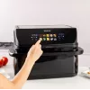 Beriebalė gruzdintuvė su ilgu krepšiu ir griliu Taurus 973004000