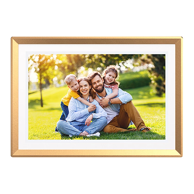 Arzopa D10 (auksinis) 10.1 skaitmeninis nuotraukų rėmelis