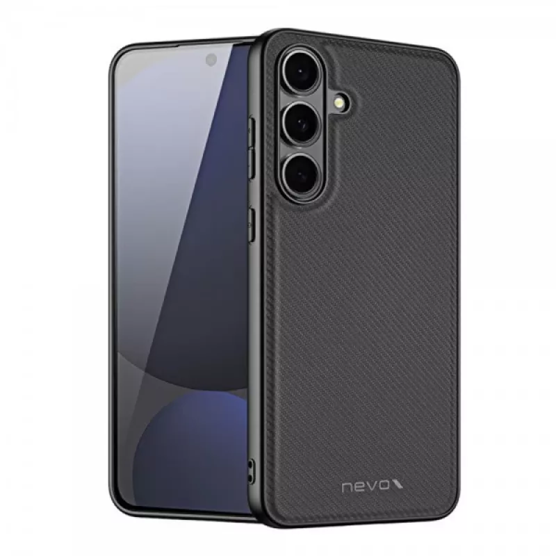 nevox StyleShell NYLO - Samsung Galaxy S25 FE juoda (2576)