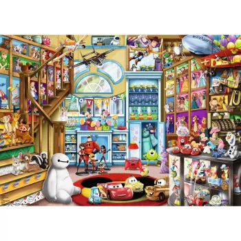 Dėlionė Ravensburger Disney Pixar Toy Store 1000 vnt. Animaciniai filmai