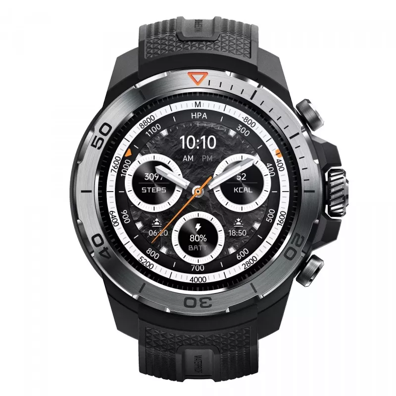 Išmanusis laikrodis Mibro GS Explorer Obsidian Juoda (juodas)