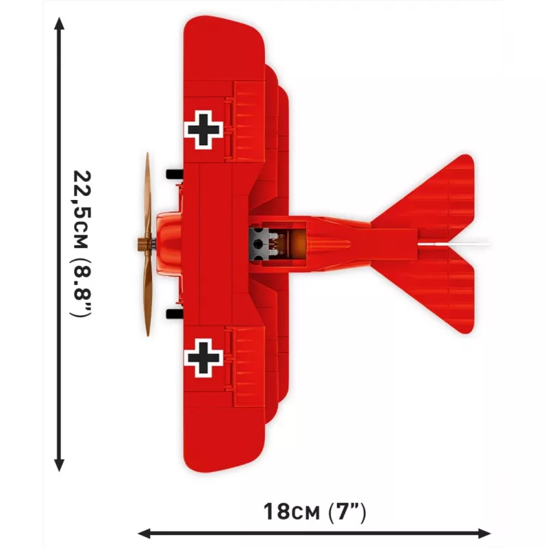Blokai Fokker DR.1 Red Baron 221 blokai