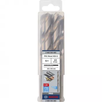 Grąžtai suktiniai Bosch 2608595083 HSS šlifuoti 5-10mm