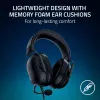 Laidinės žaidimų ausinės Razer JuodaShark V2 X — binauralinės, 3,5 mm, 32 Ω, 12–28000 Hz, lankstus mikrofonas -42 dB, 270 g