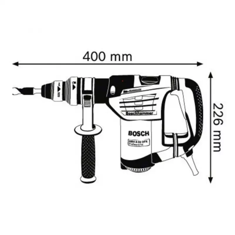 Bosch 0 611 332 101 sukamasis plaktukas 900 W 800 aps./min.